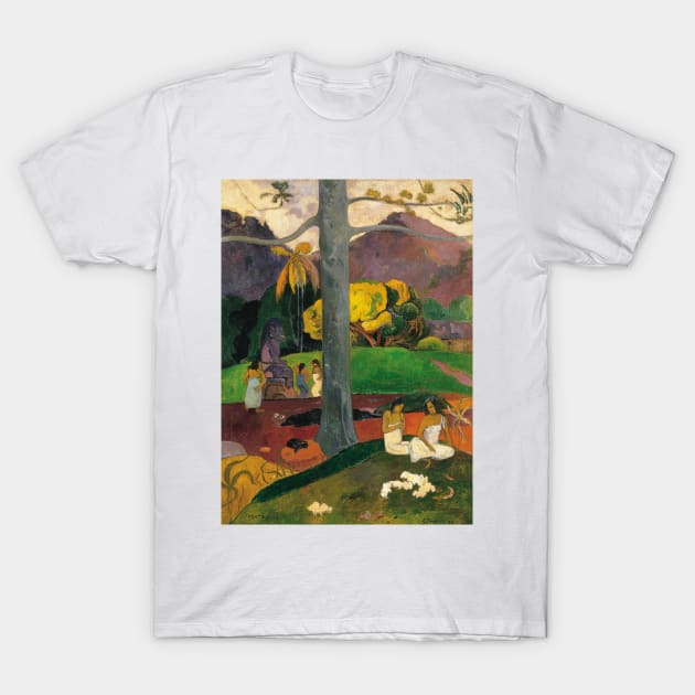 Mata Mua (In Olden Times) by Paul Gauguin T-Shirt by Classic Art Stall